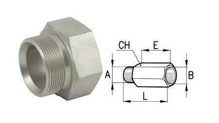 HYDRAULICKÝ ROZŠÍRENÝ ADAPTÉR MUŽ-FEME 3/8