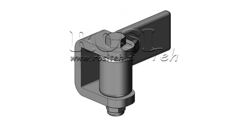 CERNIERA COMPLETA PER PANNELLO LATERALE DEL TRAILER