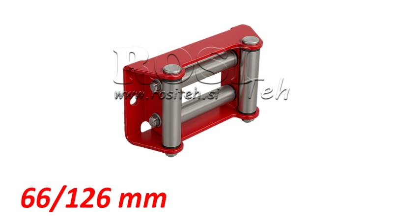 GUIDA ROLLANTE PER CAVO D'ACCIAIO DWM 2000-2500