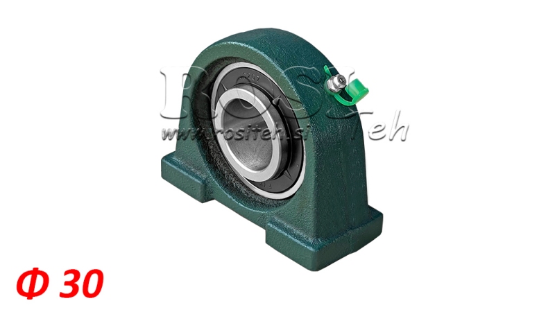 ROLAMENTO NA CARCAÇA UCPA 206 - fi 30mm