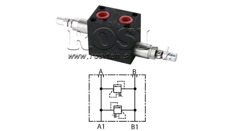 DOUBLE SAFETY FOR YEAT-ASSEMBLY VALVE (AinB) 315 BAR