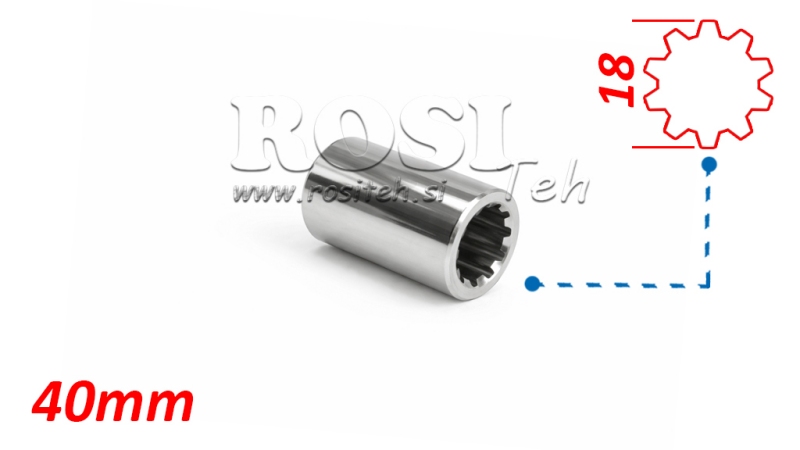KARDÁN (TLT) ADAPTER PERSELY 18x15 - 10 fog Din 5482