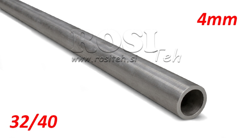 TUBO HONADO H9 PARA CILINDRO HIDRÁULICO 32/40 - 4mm (1000mm)
