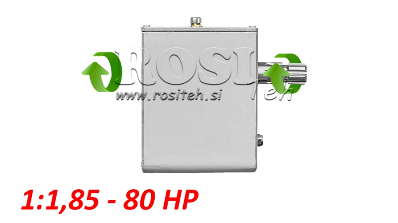 TRAKTORSKI REDUKTOR - 1:1,85 (80HP-60kW) ŽENSKI-MOŠKI