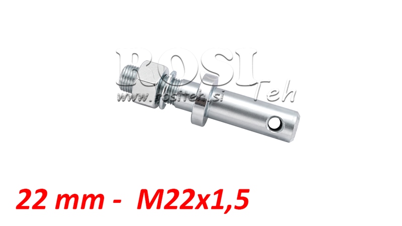 MONTAGEKEIL fi22mm MIT GEWINDE M22x1,5