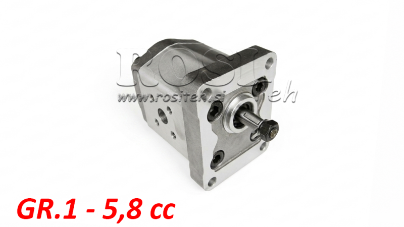 HYDRAULICKÉ ČERPADLO GR.1 5,8 CC PRAVÁ - PRÍRUBY