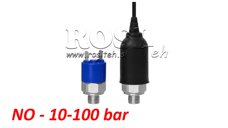 HIDRAULIČNI TLAČNI PREKIDAČ - NO 10-100 BAR (MAX.300BAR)