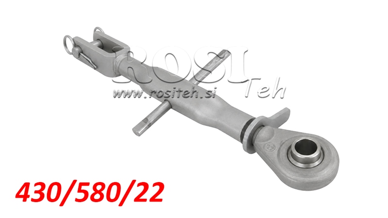 STABILIZÁTOR NA DOLNÚ TYČ RIADENIA S OKOM 430/580/22