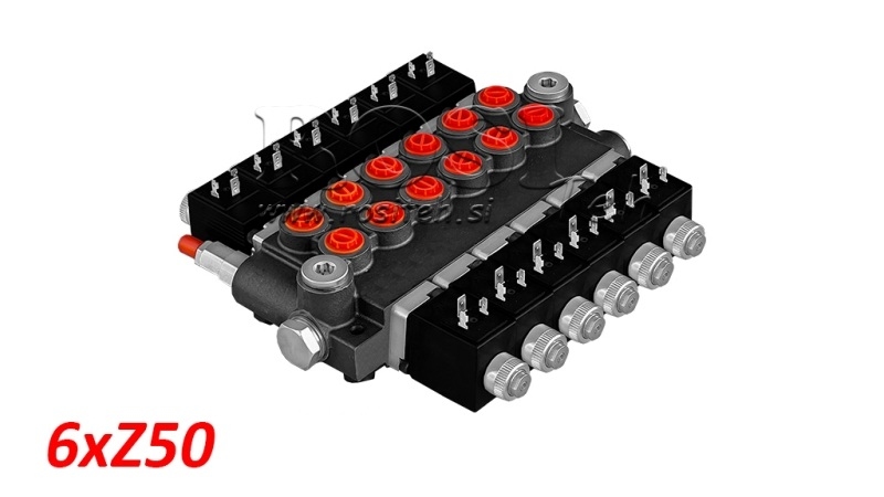 VÁLVULA MONOBLOQUE ELECTROHIDRÁULICA 6xZ50
