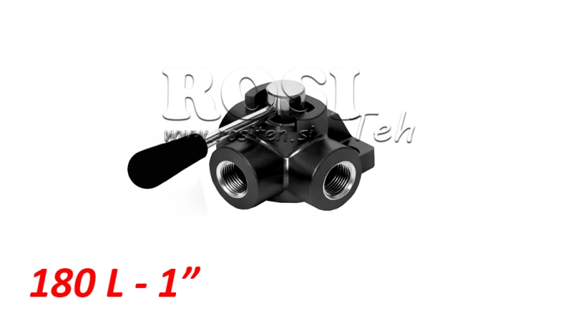 RUČNÝ 3 cestný VENTIL DF 1 - 180lit