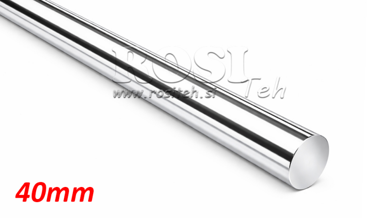 CHRÓMOVANÁ PIestnica PRE HYDRAULICKÝ VALEC C45 - 40mm (1000mm)