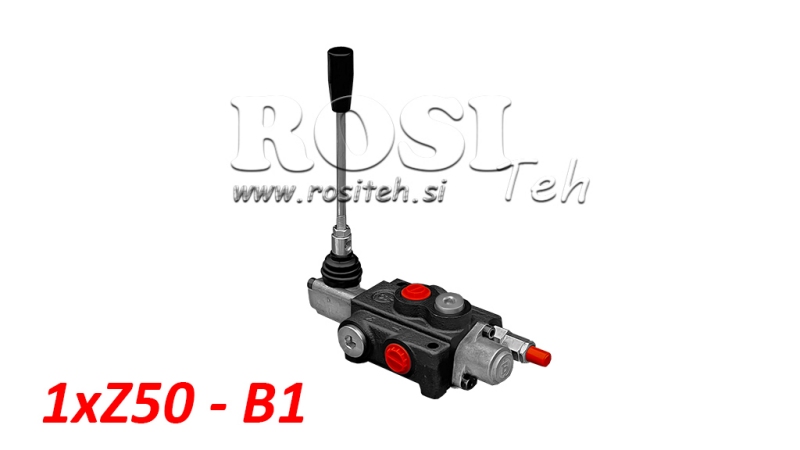 HYDRAULIKVENTIL 1xZ50 + EINFACHWIRKENDE FUNKTION B1