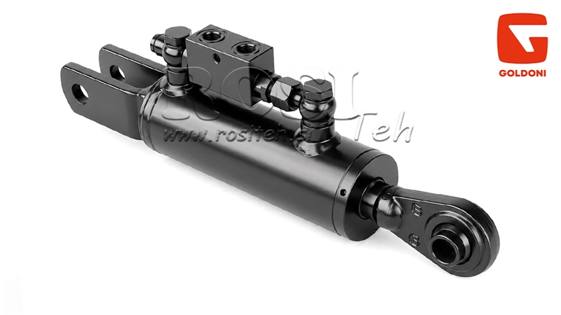 HYDRAULICKÝ STABILIZÁTOR NA DOLNÚ TYČ RIADENIA - GOLDONI 60/30min.360 tip (2) fi 19/19