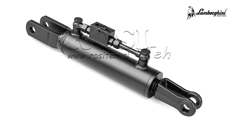 HYDRAULICKÝ STABILIZÁTOR NA DOLNÚ TYČ RIADENIA - LAMBORGHINI 70/35min.500 tip (1) fi 24,5/24,5
