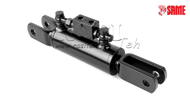 HYDRAULICKÝ STABILIZÁTOR NA DOLNÚ TYČ RIADENIA  - SAME 60/30min.390 tip (1) fi 18/21