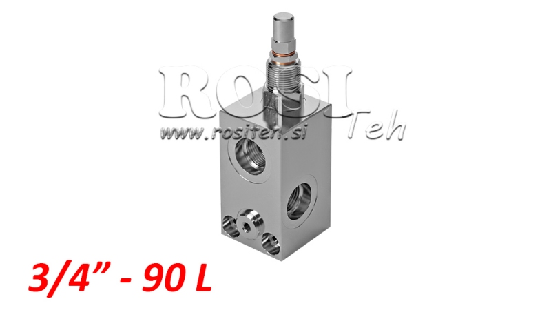 REGULATOR CIŚNIENIA HYDRAULICZNEGO VMP 3/4 10-180 BAR - 90LIT