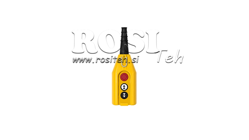 REMOTE CONTROL SWITCH SET 2 BUTTONS IN HOUSING WITHOUT CABLE