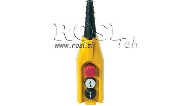 CONJUNTO DE INTERRUPTOR REMOTO 2 BOTÕES EM CARCAÇA SEM CABO