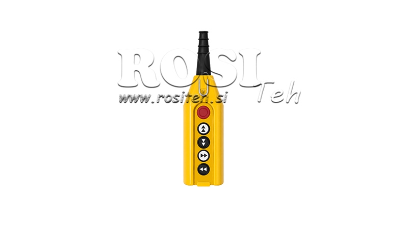 REMOTE CONTROL SWITCH SET 4 BUTTONS IN HOUSING WITHOUT CABLE