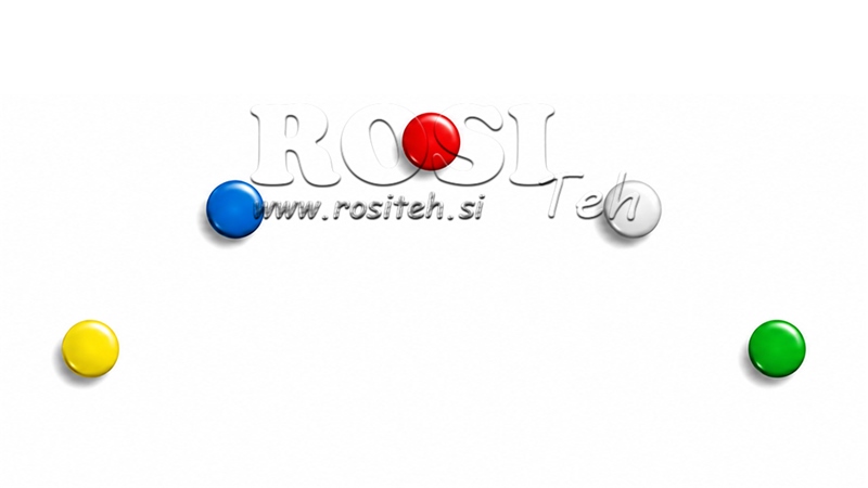 BUTTON MARKER (BLUE, WHITE, RED, YELLOW, GREEN)