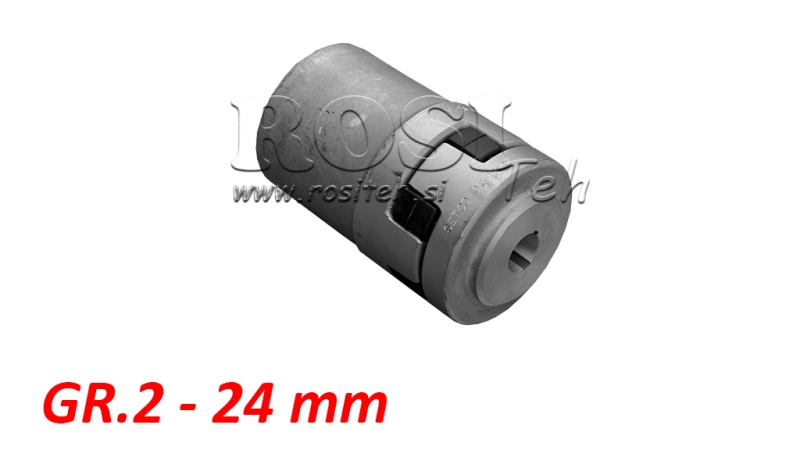 RUBBER COUPLING INSERT ND10 (1.1-1.5KW) 24MM/GR.2