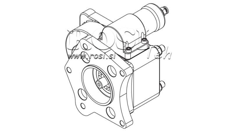 OUTPUT FOR HYDRAULIC PUMP - MERCEDES 352-2