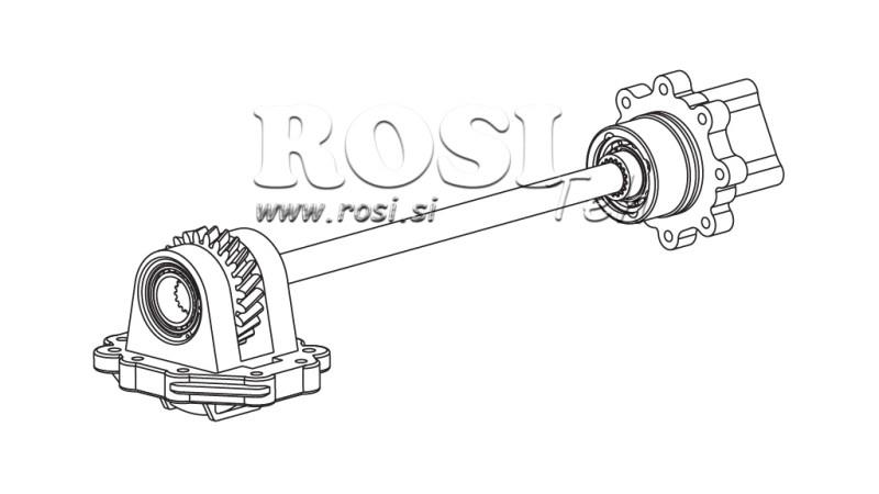OUTPUT FOR HYDRAULIC PUMP - SCANIA GRS 905