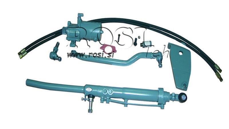 CONJUNTO DE DIREÇÃO HIDRÁULICA AUXILIAR MASSEY FERGUSON 165 1 Suporte de Furo