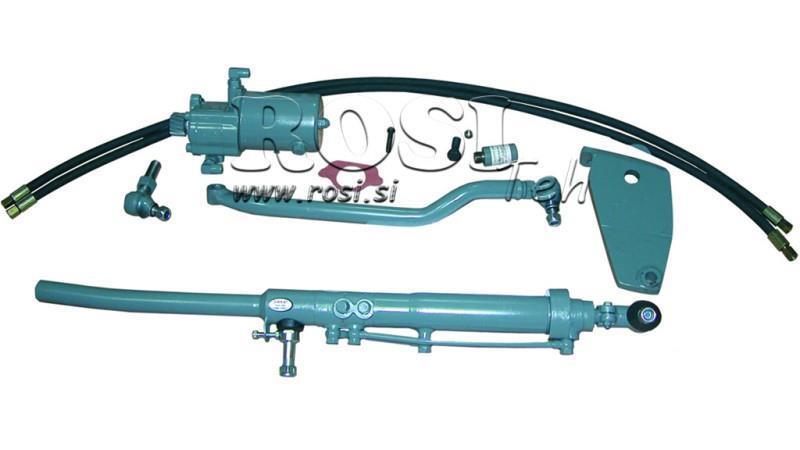 CONJUNTO DE DIREÇÃO HIDRÁULICA AUXILIAR MASSEY FERGUSON 275 1 Suporte de Furo