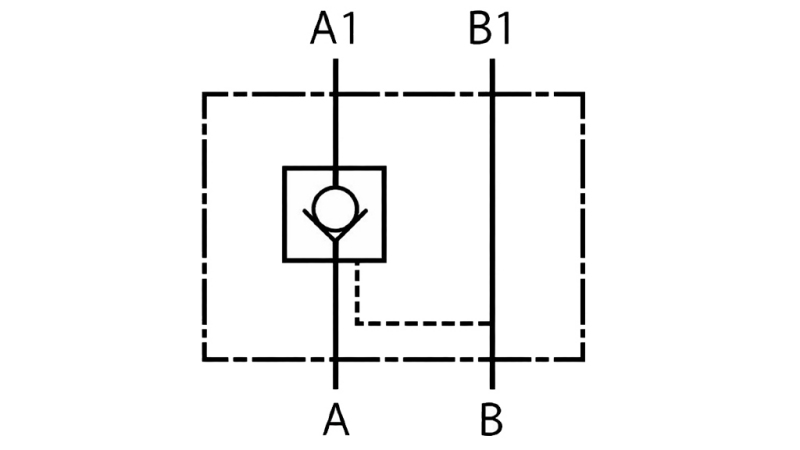 VÁLVULA DE RETENÇÃO CETOP 3 (A)