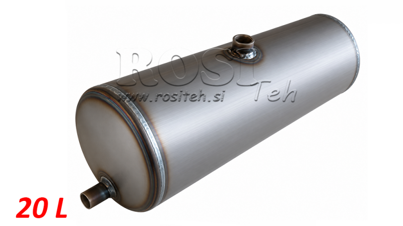 PLECHOVÁ NÁDRŽ NA OLEJ 20lit  fi200-680mm
