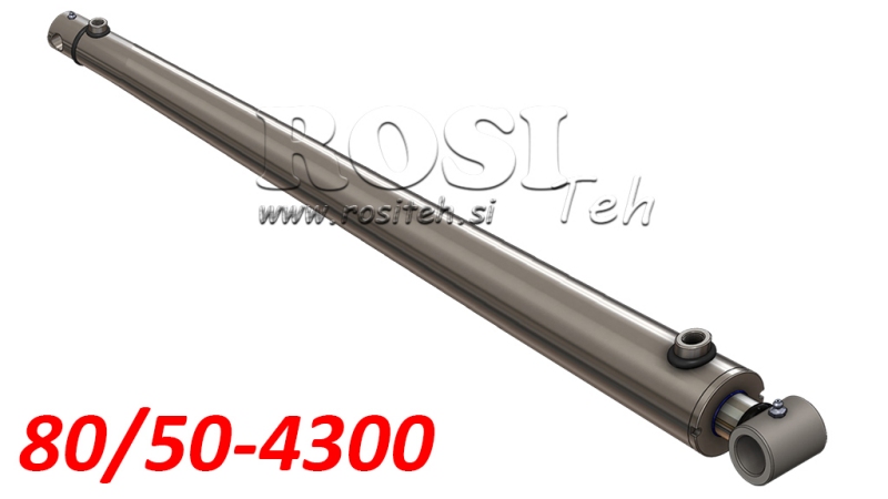 HYDRAULIC CYLINDER FOR TOWING CAR - HOLE 80/50-4300