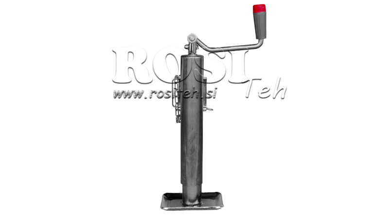 PÉ DE SUPORTE ROSCADO COM CONEXÃO TUBULAR 1300 KG