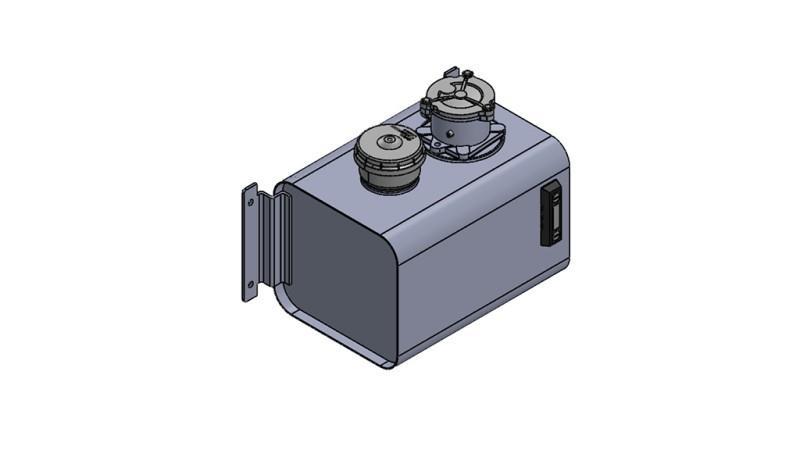 METAL TANK TOP 20 Lit 265x290x400mm