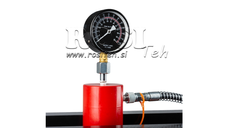 ХИДРАВЛИЧЕН ПРЕС ЗА ЛАГЕРИ 30Т - ДВУСКОРОСТЕН