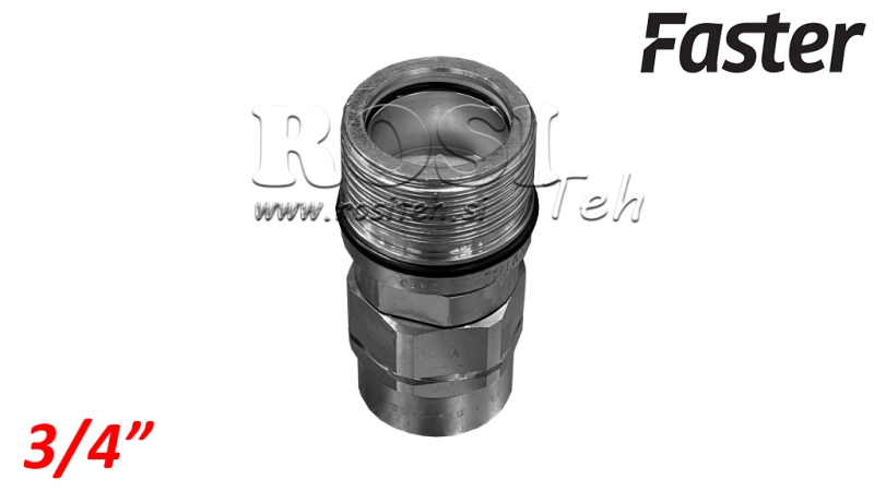 QUICK COUPLING THREADED CVV FEMALE 3/4