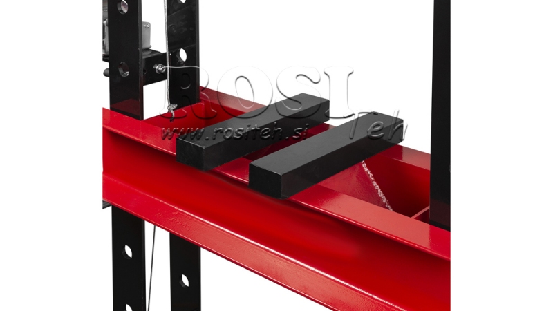 PRESSA IDRAULICA DA OFFICINA PER CUSCINETTI 50T - a due velocità