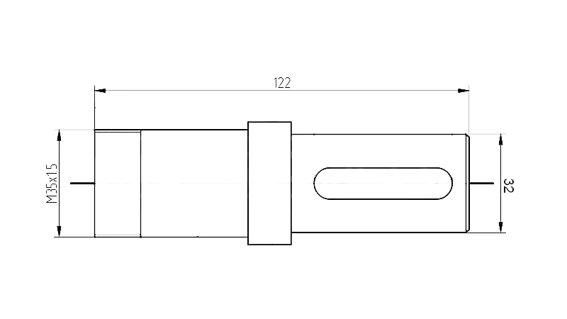FLANGE DE ROLAMENTO PARA MOTOR HIDRÁULICO MP-MR