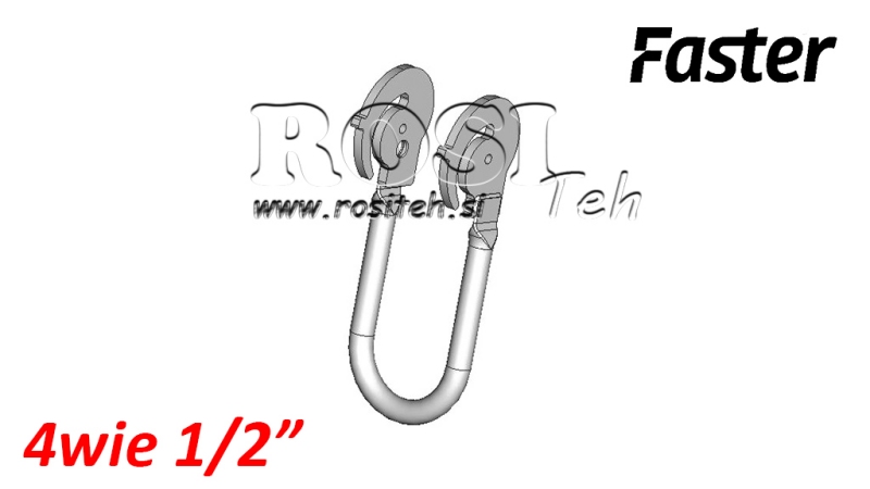 LEVER FOR MULTI-FASTER 4WAY 1/2 FIXED PART