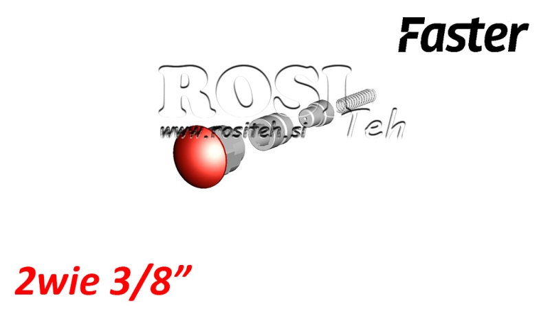 SAFETY BUTTON FOR MULTI-FASTER 3/8 2WAY FIXED PART