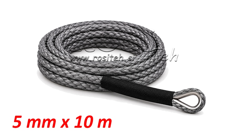 SYNTHETIC ROPE FOR WINCH RS-3500 - 1585 kg