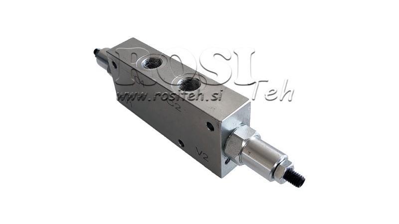 VALVOLA A CENTRO ROVESCIATO 3/8