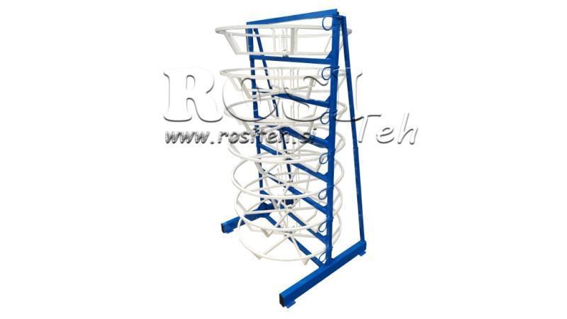 STAND PER SVOLGIMENTO TUBI IDRAULICI