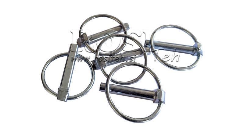 BIZTONSÁGI KLIPSZ SZETT KEREK fi 11.0 mm (5 db)