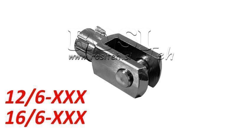 MONTAGGIO CI PER CILINDRO PNEUMATICO PCAI 12/6-16/6 (M6x1) CLIP