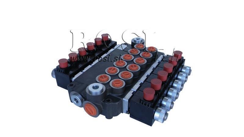 VALVOLA IDRAULICA 6xZ80 12V DC