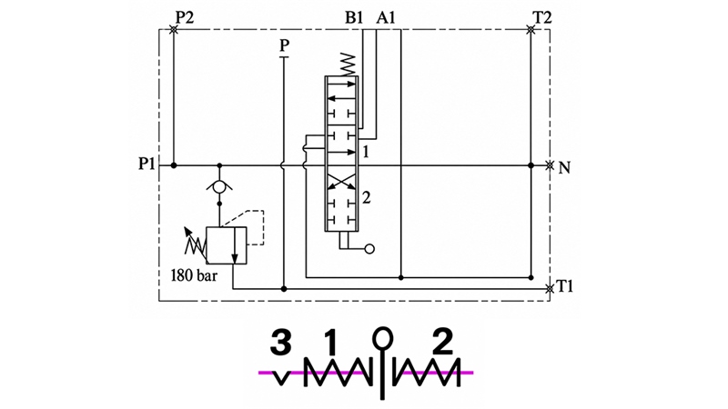 RUČNÝ HYDRAULICKÝ VENTIL MONOBLOKOVÝ 1xZ80 + PLÁVAJÚCA FUNKCIA
