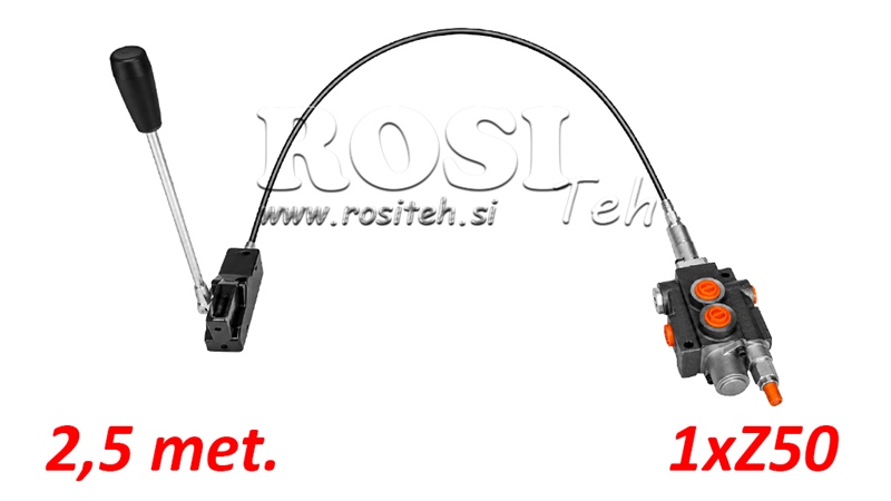 KIT 1xZ50 + JOYSTICK 1 POSITION L2500