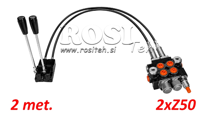 KIT 2xZ50 + JOYSTICK 1 POSITION L2000