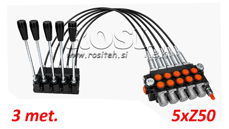 KIT 5xZ80 + JOYSTICK 1 POSITION L3000